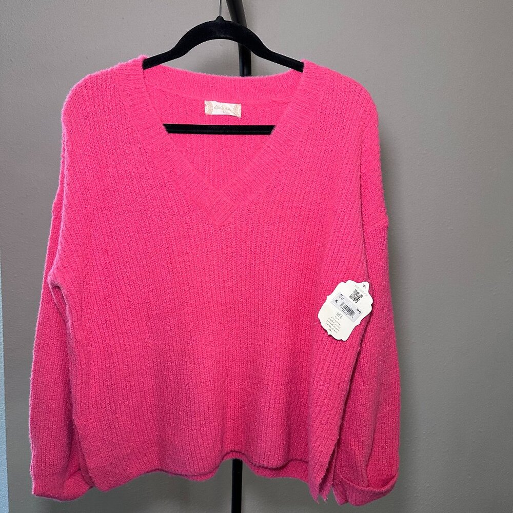Altar'd State Pink Sweater NWT